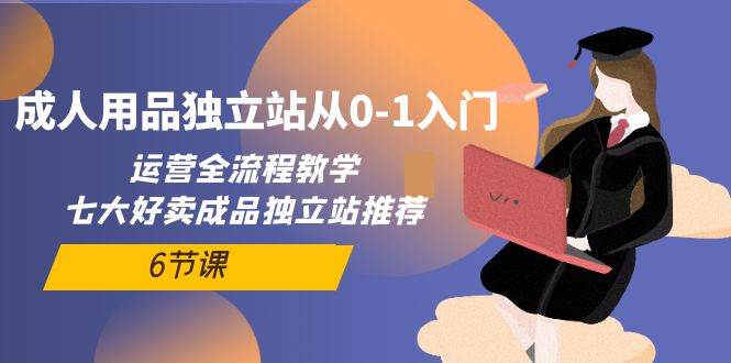 成人用品独立站从0-1入门，运营全流程教学，七大好卖成品独立站推荐-6节课-猪猪博客网