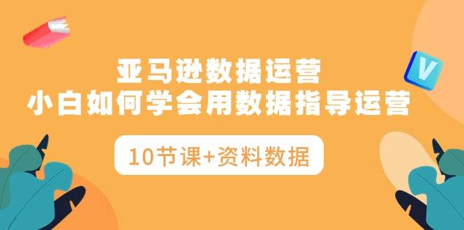 亚马逊数据运营，小白如何学会用数据指导运营（10节课+资料数据）-猪猪博客网